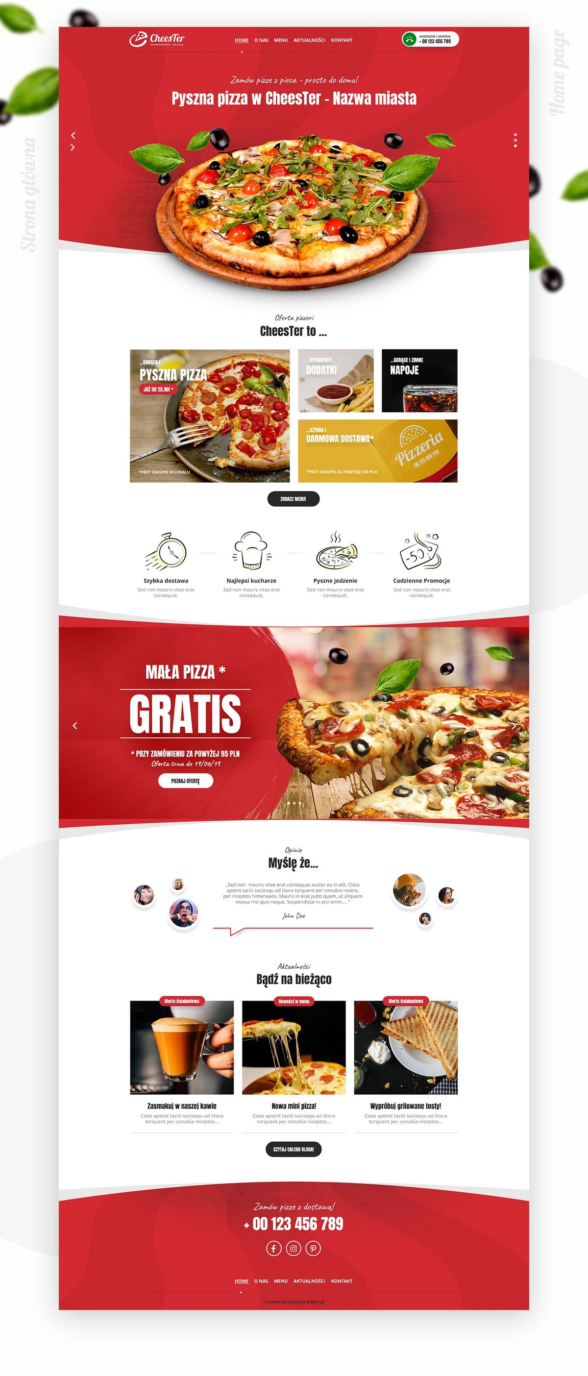 Exemple de site généré